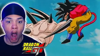 SSJ4 GOKU & VEGETA VS OMEGA SHENRON!! | Dragon Ball GT Episode 61 REACTION!