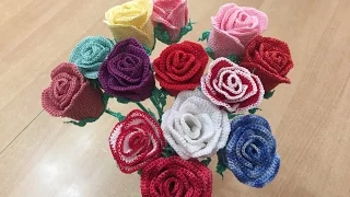 Tuto rose au crochet