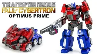 Transformers Fall of Cybertron KO Oversized Optimus Prime Vehicle Car Robot Toys