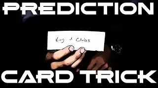 MIND BLOWING Prediction CARD TRICK Tutorial!