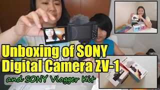 Sony Cyber-shot ZV-1 Digital Camera | Unboxing Best Vlogging Camera | Project Mateoshla |Family Vlog