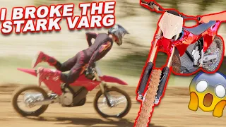 STARK VARG FIRST RIDE ⚡⚡ ALL NEW ELECTRIC MOTOCROSS BIKE