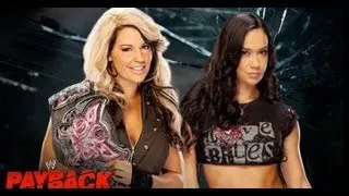 Payback 2013 : Kaitlyn VS AJ Lee Diva's Championship Match