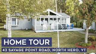Vermont Home Tour: Updated Lakefront Cottage in North Hero | Lake Champlain Real Estate
