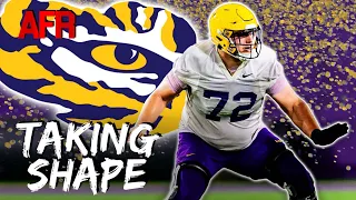 Predicting the LSU Starting Offensive Line
