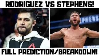 Yair Rodriguez vs Jeremy Stephens Full Fight Prediction and Breakdown - UFC Mexico City Betting