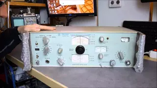 Junk from the garage: big and heavy soviet G4-74 signal generator