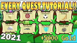 *TUTORIAL* EVERY QUEST!! (2023) | Build a Boat for Treasure ROBLOX