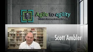 Scott Ambler: Disciplined Agile, Transformation, and PMI | Agile to agility | Miljan Bajic | #21