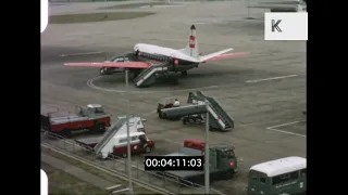 1960s Heathrow Planes Taxiing Take Off