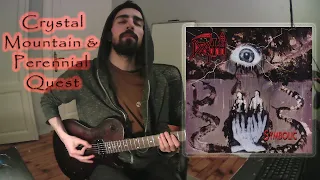 Death Crystal Mountain Guitar Solo Cover & Perennial Quest Outro