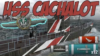 Sub Cachalot - Ranked - Kraken CARRY - WOWS