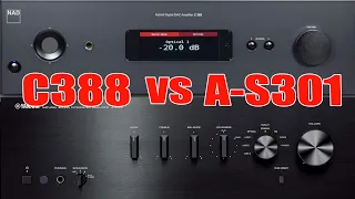 [Sound Battle] NAD C388 Integrated Amplifier vs Yamaha A-S301 / KEF LS50 Meta
