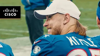 Mic’d Up: George Kittle Calls Kyle Shanahan from the Pro Bowl Sideline | 49ers