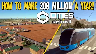 Cities Skylines 2 & How I Made Over $208 Million A Year!