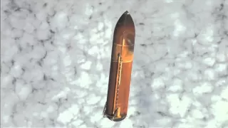 Endeavour's External Tank Falls Away