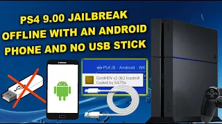 PS4JB Android App Released, Offline PS4 9.00 Jailbreak Without USB Stick (Root Only)