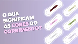 CORRIMENTO: o que significa cada cor?