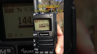 144 MHz - Contatto da 194 km con Quansheng UV-K5