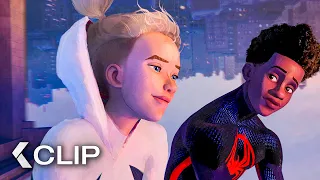 “Gwen Stacy Falls in Love with Spider-Man” Scene - Spider-Man: Across The Spider-Verse (2023)