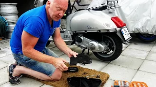 How to remove/change the air filter on Vespa GTS 300