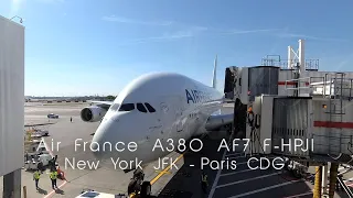 FLIGHT REPORT - Air France Airbus A380, New York JFK to Paris CDG, AF7 Upper deck economy class