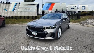 NEW ARRIVAL! 2024 BMW i5 M60 Oxide Grey II Metallic Launch Control and Road Test!