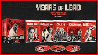 Years of Lead - Five Classic Italian Crime Thrillers 1973-1977 - Review - (Arrow Video USA)