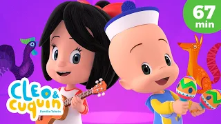 La bamba 🥁 y más canciones infantiles para bebés con Cleo y Cuquín