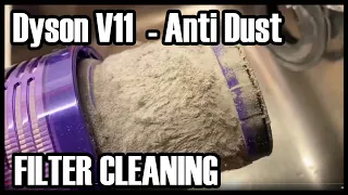 Dyson V11 – How to clean the filter