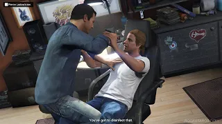 Lazlow tattoo torture scene - GTA V