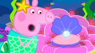 Peppa Finds A Pearl! 🐚 | Peppa Pig Tales Full Episodes