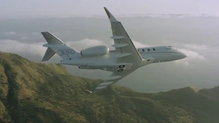 L'avion d'affaires Challenger 350