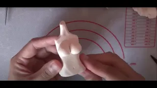 Air Dry Clay Body Parts Tutorial | Cold Porcelain Clay | Figurine Clay