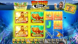 BIG BASS BONANZA KEEPING IT REAL 2 GOLD FISHERMEN HUGE FISH EPIC WIN BONUS BUY ONLINE SLOT