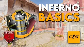 CS2 Inferno Basics | Smokes, Flashes & Molotovs | Counter-Strike 2