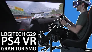 Logitech G29 Racing Wheel PS4 VR Gran Turismo Sport Review