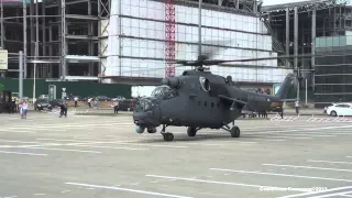 Ми-35М 37 [RF- ] ВВС РОССИИ Запуск,взлет. Москва. Крокус-Экспо.18.05.2013 HeliRussia-2013