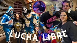 We Went To See Our First LUCHA LIBRE | *Met Cinta de Oro (ex Sin Cara)*