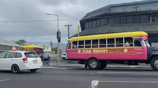 Give us a honk Mr Samoan party bus driver #samoa #bus #partybus