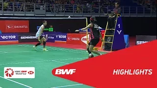 WS | TAI Tzu Ying (TPE) [1] vs Ratchanok INTANON (THA) [5] | BWF 2018