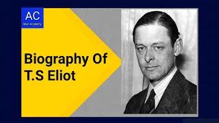 TS Eliot Biography in Hindi | Life & Works | Age and Modern Poetry |