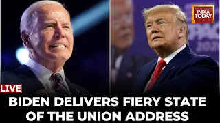 Joe Biden LIVE: Joe Biden Delivers Fiery State Of The Union Address To Draw Contrast With Trump