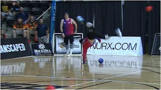 This backflip in a dodgeball game will make your jaw drop 🤯