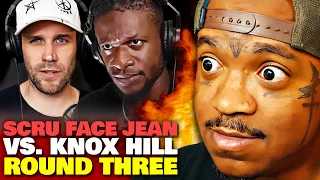 ROUND 3 IS CRAZY!! 🔥 | Scru Face Jean vs. Knox Hill (Both Disses) | Reaction