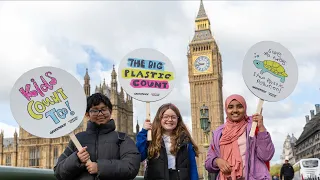 Pupils tell MPs to cut plastic production