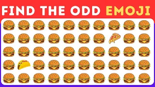 Find the ODD One Out - Junk Food Edition 🍔🍕🍩 Easy, Medium, Hard |