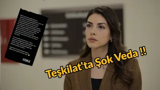 Teşkilat'ın Zehra'sı Diziden Ayrılıyor