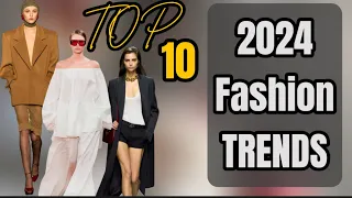 Fashion Trends to be Massive in 2024  ||  Analysis of VOGUE & RUNWAY  ||