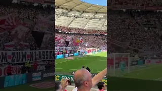 VfB Stuttgart - 1. FC Köln | 14.05.2022 | CRAZY ATMOSPHERE BEFORE KICKOFF😍🤍❤️